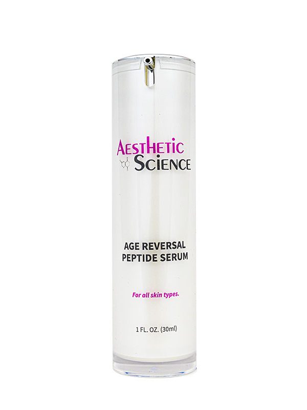 Age Reversal Peptide Serum by Aesthetic Science professional skincare product sold by Around the Body Skin Solutions