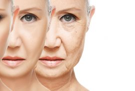 Woman's transformation through aging in Around The Body Skin Solutions blog 'Fighting Your Skins' Aging Process' and tips to help improve your skin against age