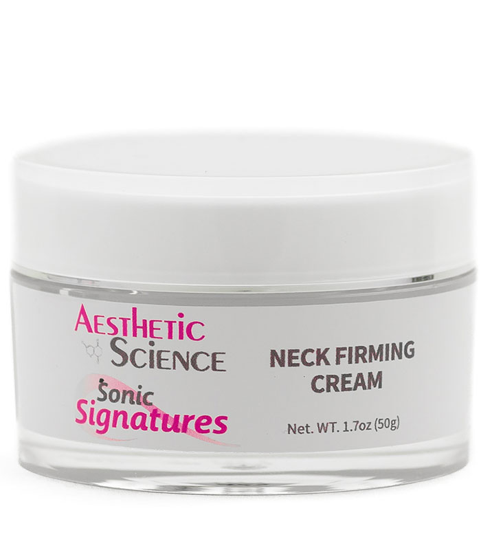 Neckcessity Neck Firming Cream by Aesthetic Science professional skincare product sold by Around the Body Skin Solutions