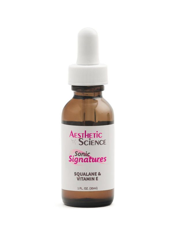 Squalane and Vitamin E Serum by Aesthetic Science professional skincare product sold by Around the Body Skin Solutions
